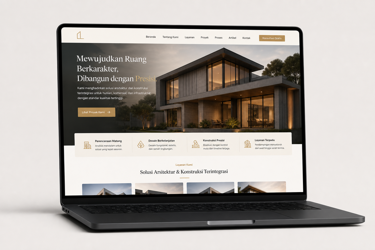 Contoh Website Company Profile